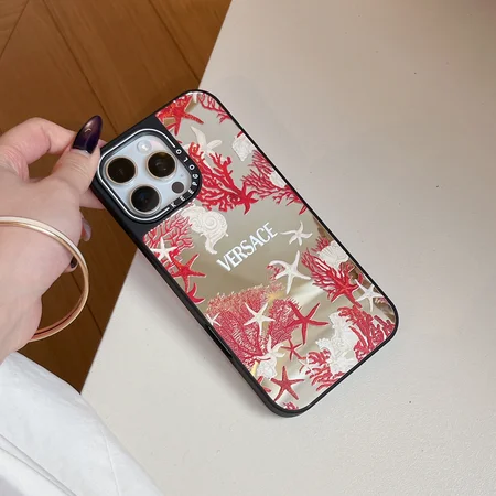 versace風 iphone17pro max カバー 