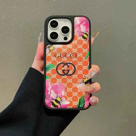 gucci グッチ カバー iphoneiphone17プラス  チューリップ