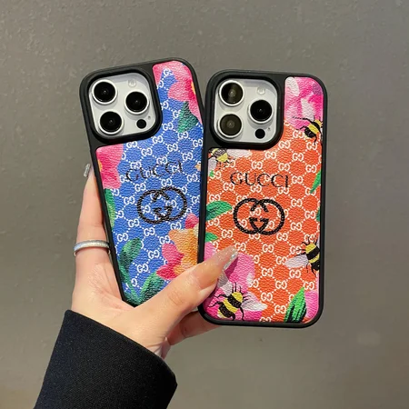 gucci グッチ カバー iphoneiphone17プラス  チューリップ