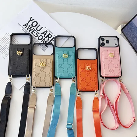 ハイブランド グッチ風 アイフォン17プラス カバー 皮製