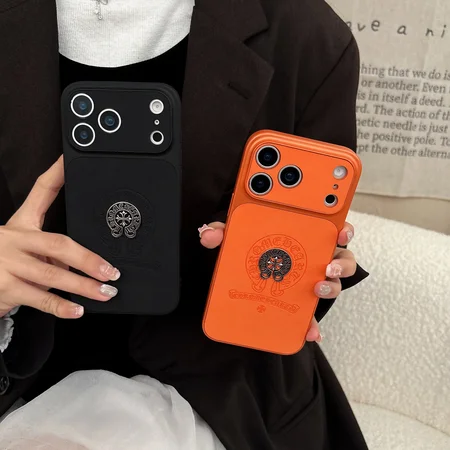 chrome hearts アイフォーン14 スマホケース レッド