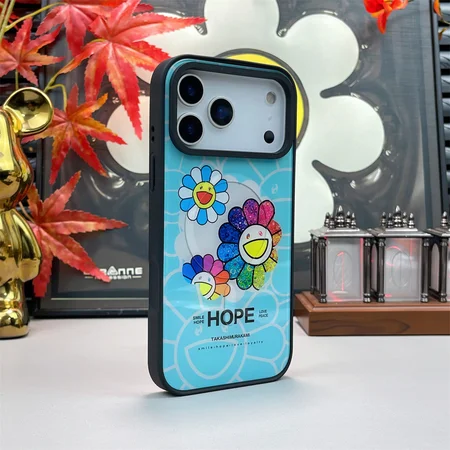 ハイブランド カバー iphone17 カイカイキキ murakami sunflower