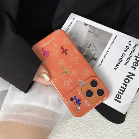 iphone16 proMax カバー クロームハーツ風