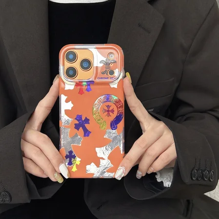 iphone16 proMax カバー クロームハーツ風