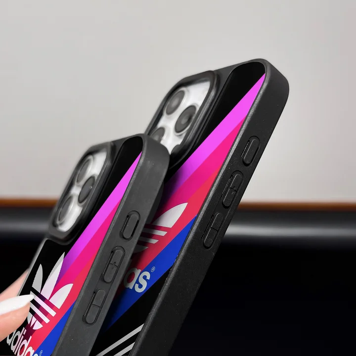 アイフォーン17プラス カバー adidas風  面白い