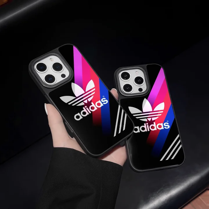 アイフォーン17プラス カバー adidas風  面白い