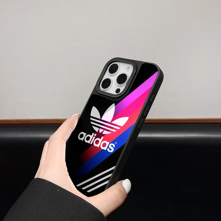 アイフォーン17プラス カバー adidas風  面白い