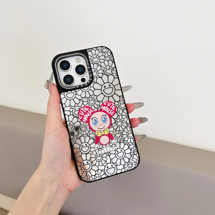 アイホンiphone17プロmax murakami sunflower ケース