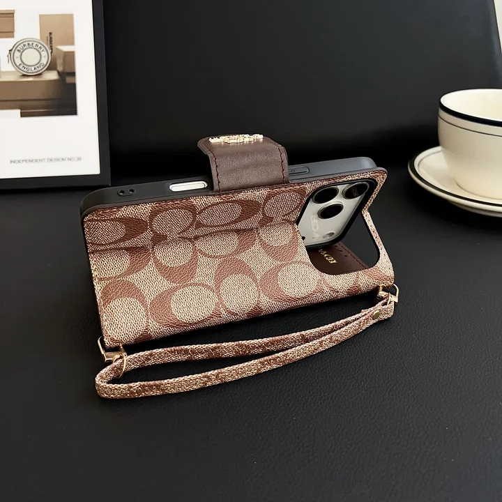 coach風 アイホン17plus カバー